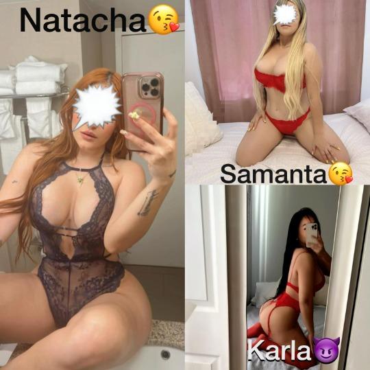 917-703-7871 Queens Escorts  Karla Natacha y Samanta